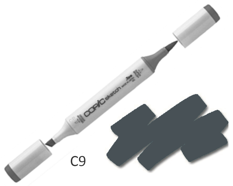 COPIC Sketch  C9 - Cool Gray