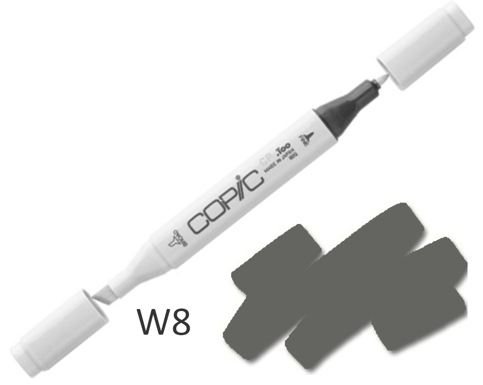 COPIC Marker  W8 - Warm Grey