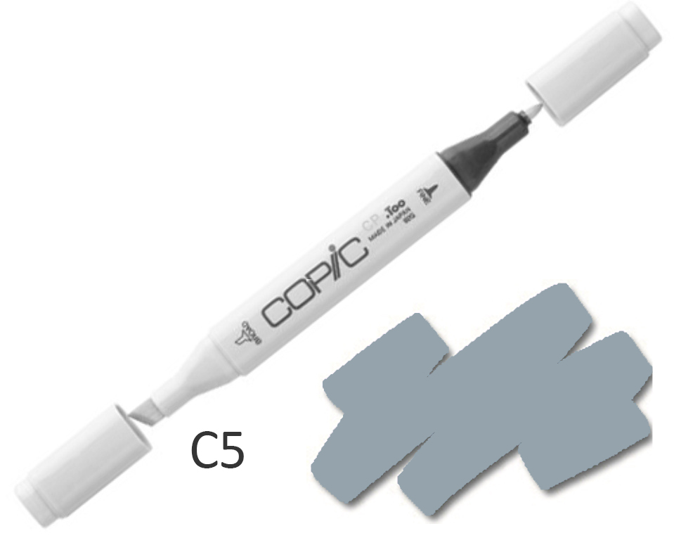 COPIC Marker  C5 - Cool Gray