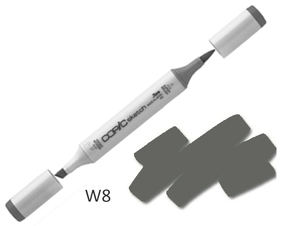 COPIC Sketch  W8 - Warm Grey