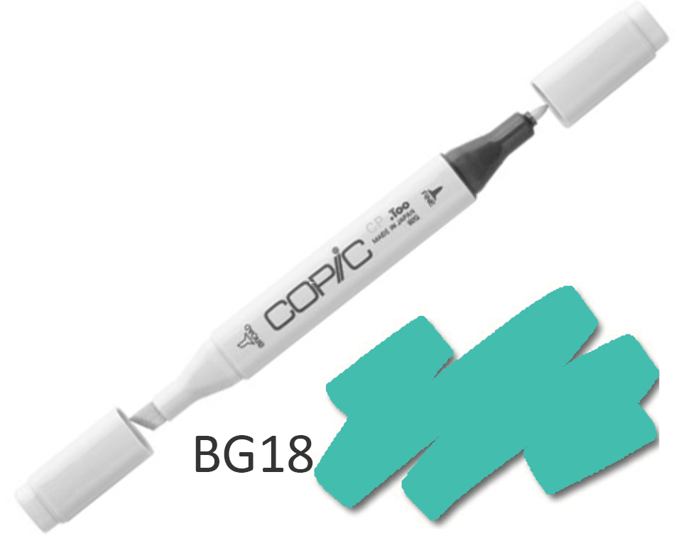 COPIC Marker  BG18 - Teal Blue