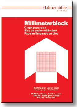 Millimeterpapier Block A4