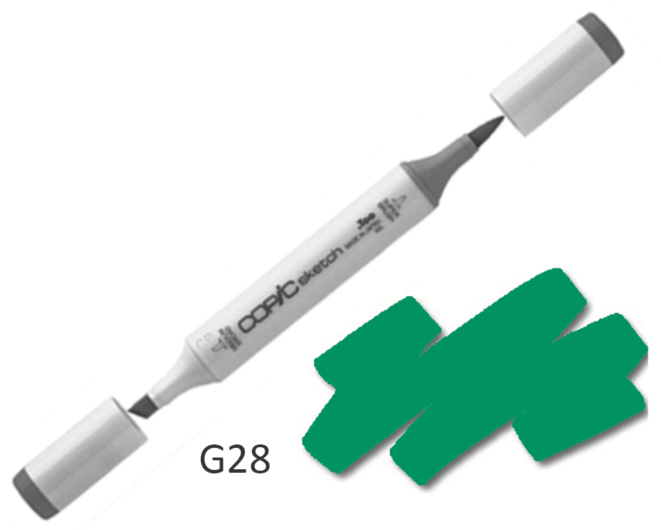COPIC Sketch  G28 - Ocean Green