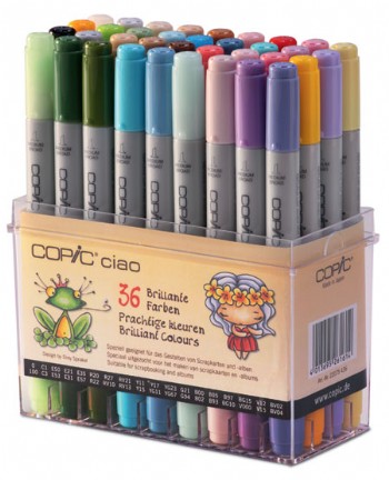 COPIC ciao 36er Set Brillante Farben