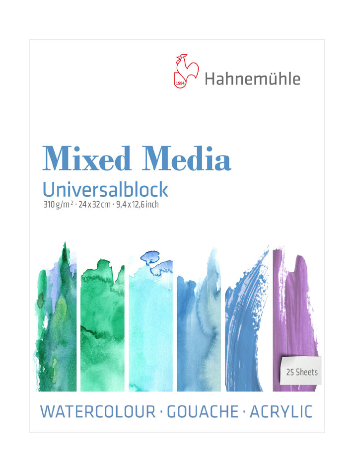 Universal - Papier Block Mixed Media 30 x 40 cm