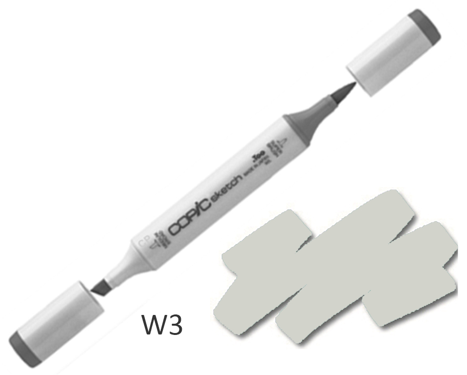 COPIC Sketch  W3 - Warm Grey