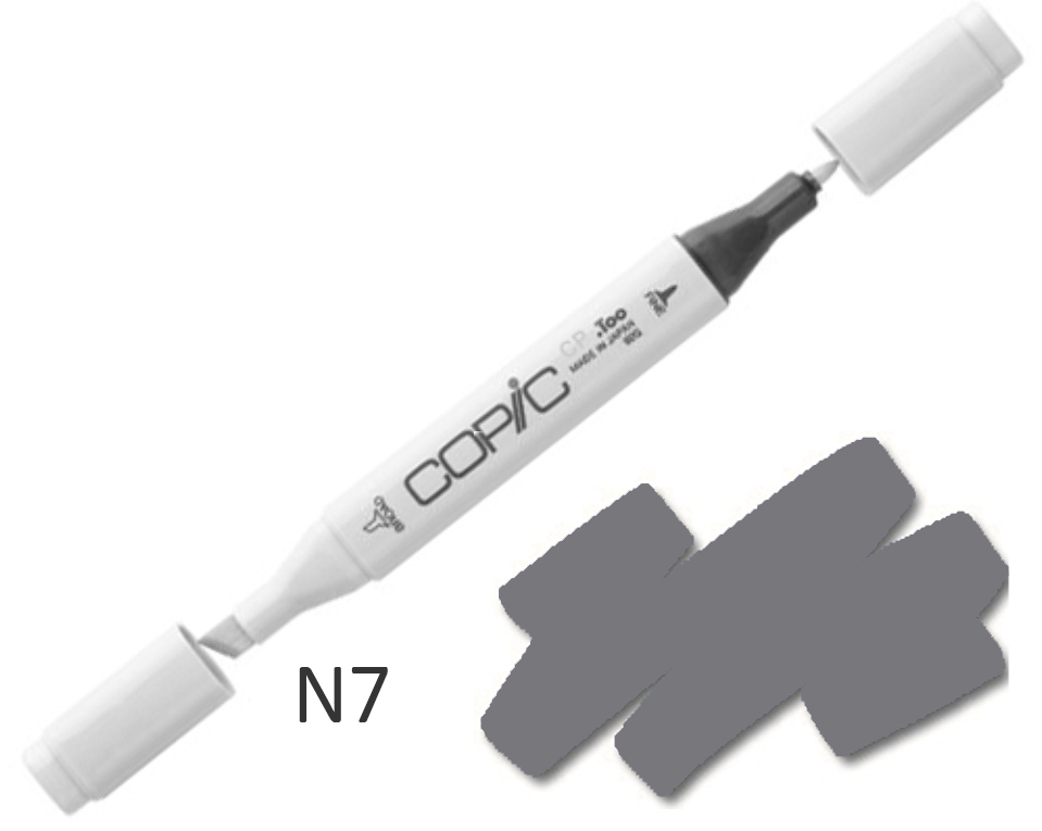 COPIC Marker  N7 - Neutral Gray