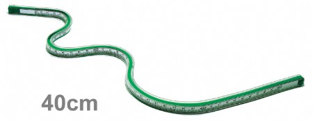 flexibles Kurvenlineal 40cm MIT Teilung