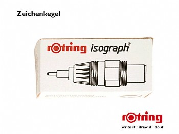 rotring isograph Zeichenkegel 0,5 mm