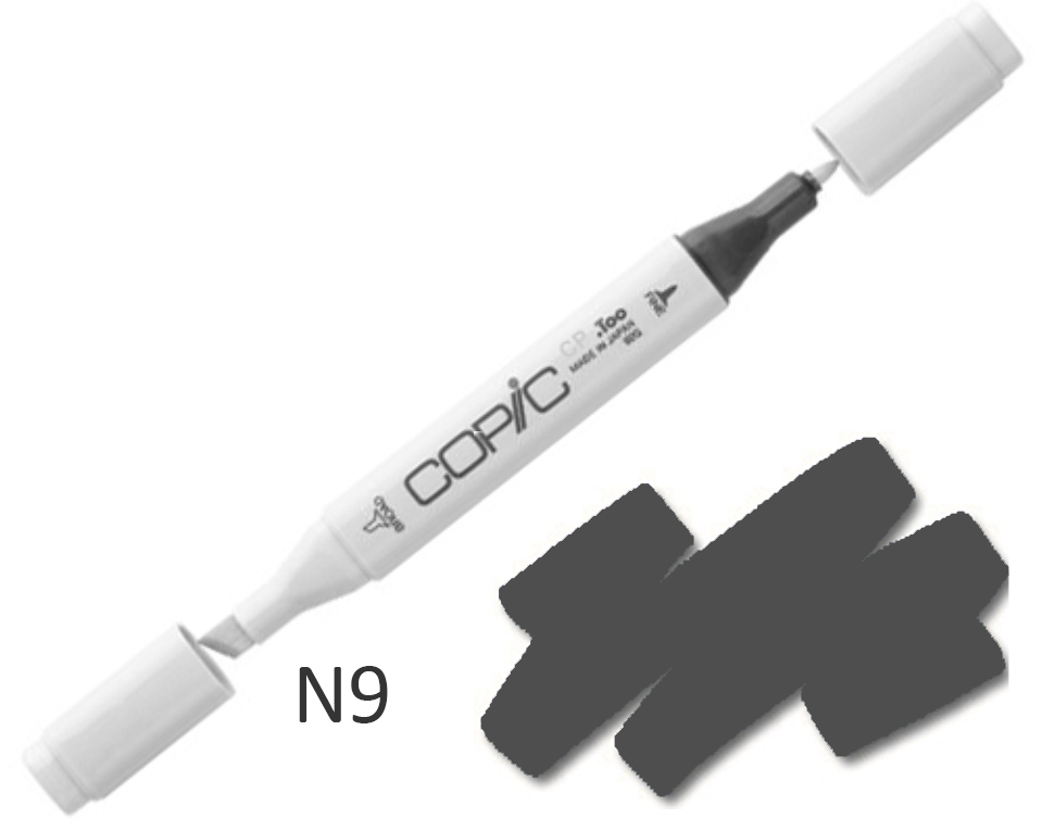COPIC Marker  N9 - Neutral Gray