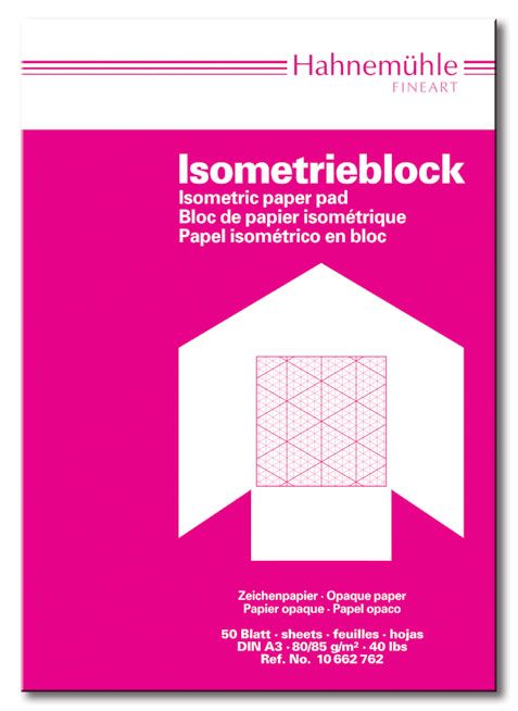 Isometriepapier Block A4
