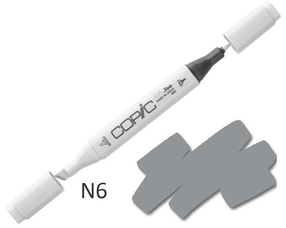 COPIC Marker  N6 - Neutral Gray
