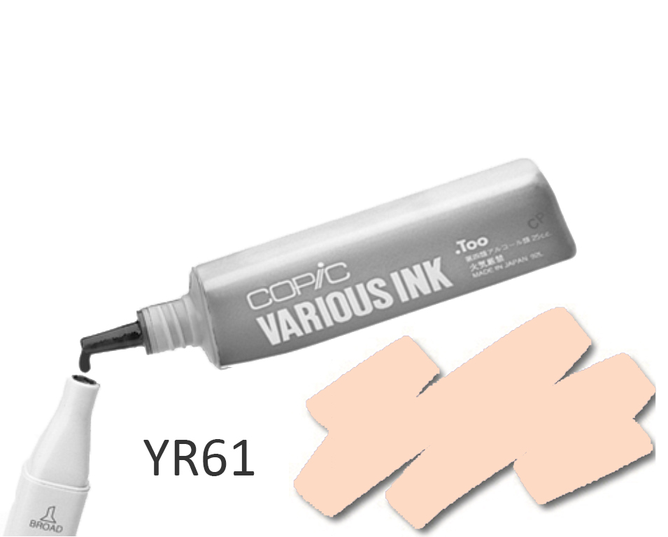 COPIC Various Ink  YR61 - Yellowish Skin Pink