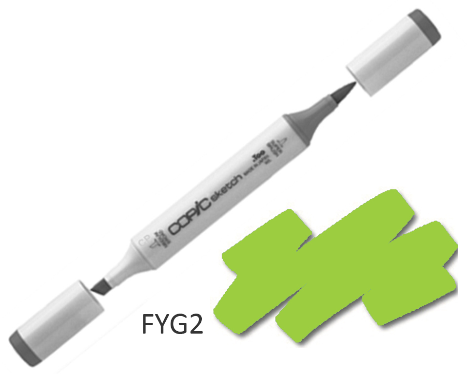 COPIC Sketch  FG - Flourescent Dull Yellow Green (FYG2)