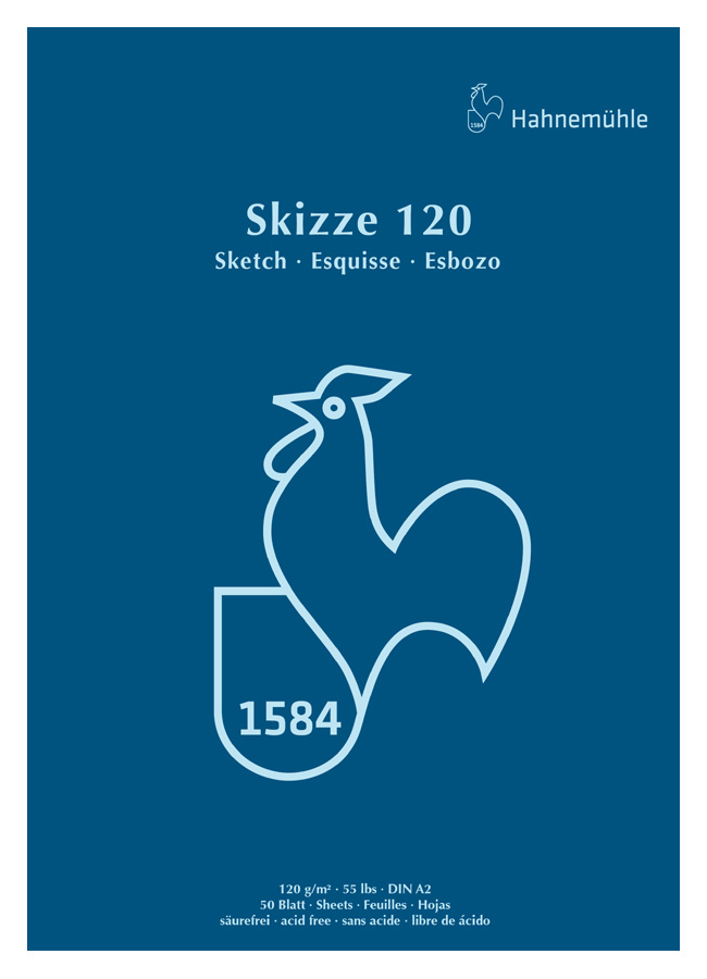 Skizzenblock Skizze 120 - A4