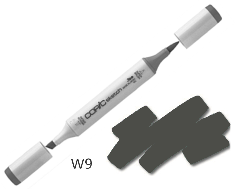 COPIC Sketch  W9 - Warm Grey