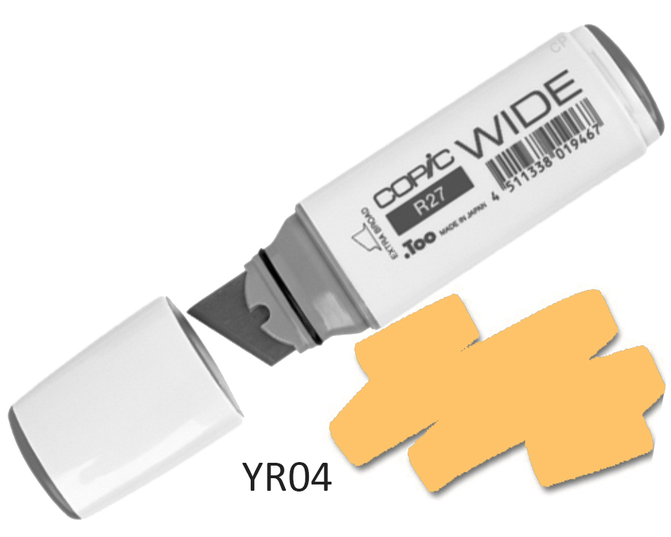 COPIC Marker Wide  YR04 - Chrome Orange