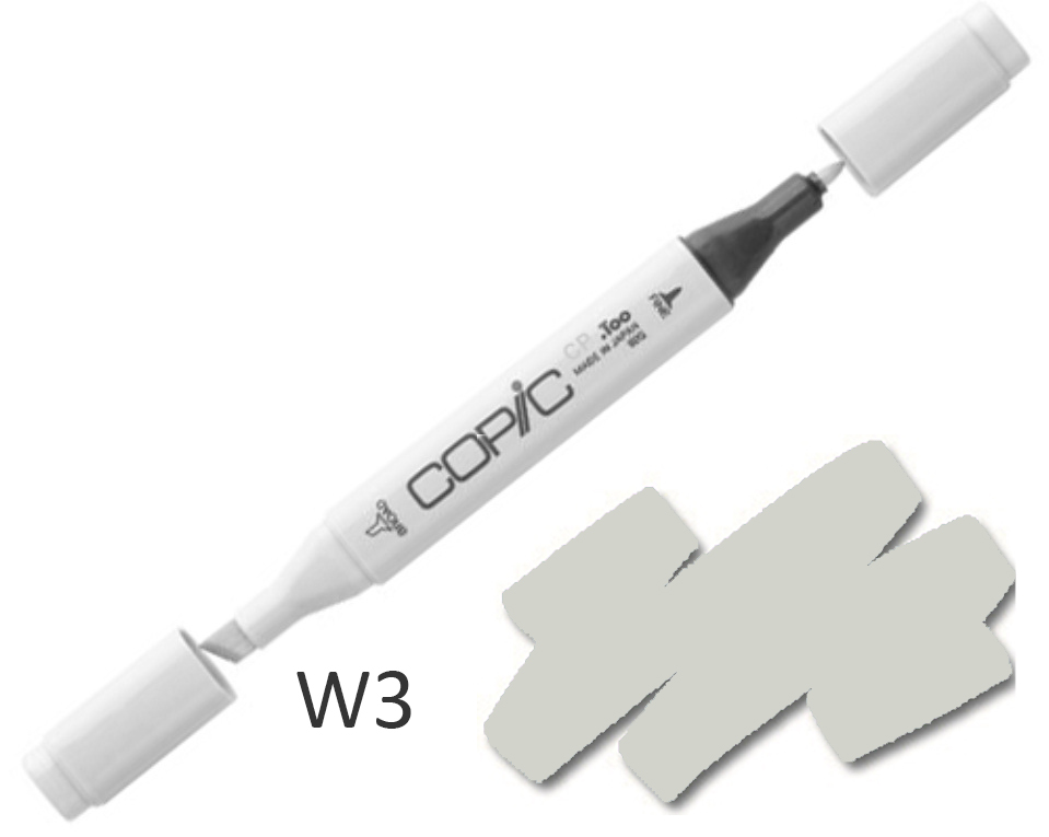 COPIC Marker  W3 - Warm Grey