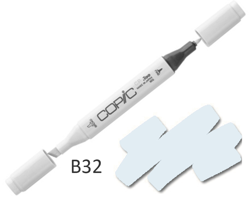 COPIC Marker  B32 - Pale Blue